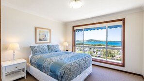 3 bedrooms, iron/ironing board, free WiFi - 10 Garuwa Street - Fabulous Fingal Bay water views (Fingal Bay)