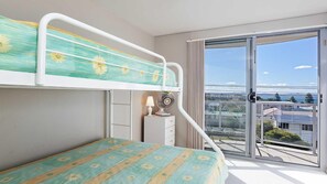 3 bedrooms, iron/ironing board, travel cot