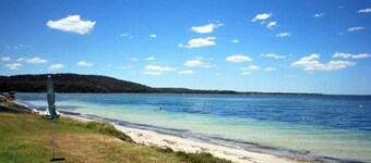 Harbourside, 5/3-7 Soldiers Point Road - ground floor waterfront unit