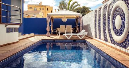 The Blue House in Masplomas