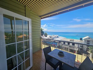 City Studio, 1 King Bed, Ocean View | Terrace/patio - Caribic House Hotel (Montego Bay)