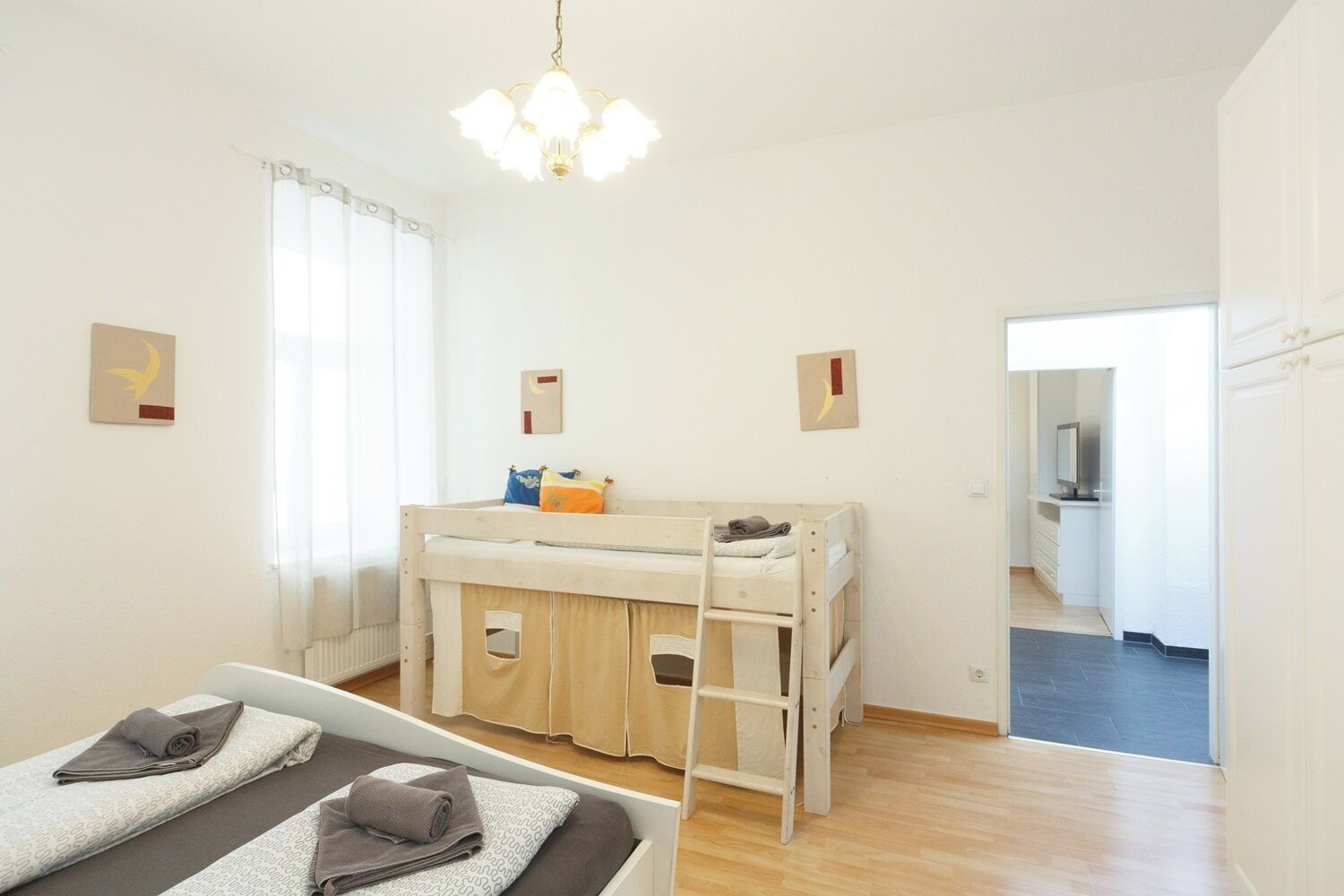 2 Schlafzimmer, Bügeleisen/Bügelbrett, kostenloses WLAN, Bettwäsche