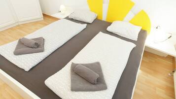 2 habitaciones, tabla de planchar con plancha y wifi gratis