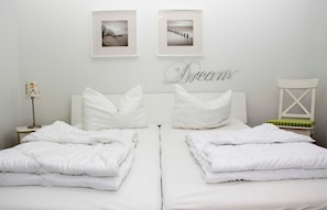 2 Schlafzimmer, Reisekinderbett, WLAN