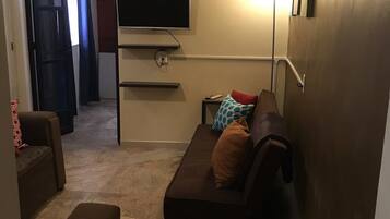 Signature Apartment, 2 Bedrooms, Non Smoking, Patio | Living room | Smart TV, Netflix