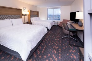 Premium bedding, pillow-top beds, in-room safe, desk