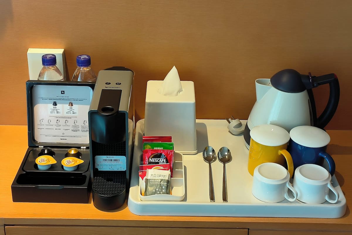 Suite (Shougang Park View) | Coffre-fort, bureau, systĂšme dâinsonorisation, accĂšs au Wi-Fi (inclus)