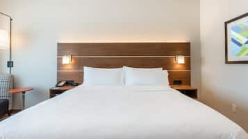 Premium bedding, in-room safe, desk, laptop workspace