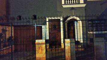 Front of property - evening/night