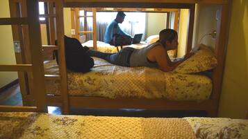 Shared Dormitory, Mixed Dorm, Shared Bathroom (2 Bunk Beds, 4 People) | Iron/ironing board