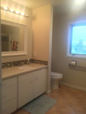 Standard Room | Bathroom | Separate tub and shower, hair dryer