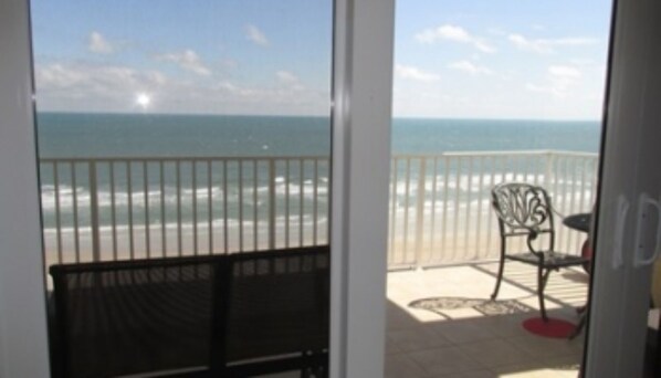 Standard Room | Balcony view - Southeast Corner Offering Great Ocean Views 705 Sanibel - 3 BR 3 BA (Daytona Beach Shores)