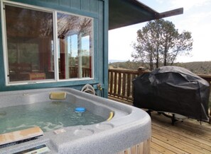 Standard Room | Terrace/patio - Log Cabin at Lynx Creek Farm (Prescott)