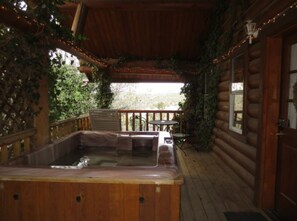 Standard Room | Terrace/patio - Log Cabin at Lynx Creek Farm (Prescott)