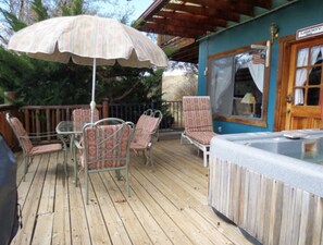 Standard Room | Terrace/patio - Log Cabin at Lynx Creek Farm (Prescott)