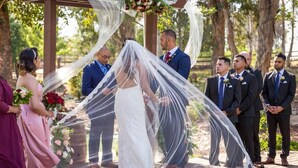 Outdoor wedding area - Temecula CoachHouse (Temecula)