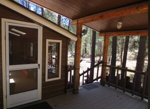 Porch - Ponderosa Cabin (Prescott)