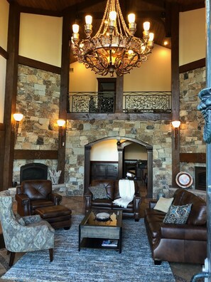Standard Room | Living room | TV - 5 BED 5 BATH 8000 SQFT MOUNTAIN LODGE 1 MILE FROM PARK CITY CANYONS VILLAGE (Park City)