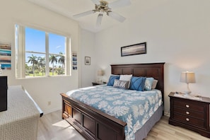2 bedrooms, desk, iron/ironing board, free WiFi - Peaceful Island Escape – Vista Verde 2-212 with Pond Views & Modern Comfort (Isla Del Sol)