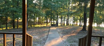 Waterfront Vacation Home, Golf-Fish-Swim, Sleeps 12 in Wooded Resort