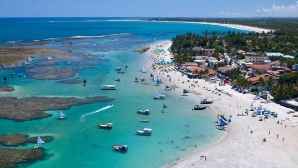 Beach nearby, sun-loungers - Cozy house on the beautiful beach of Porto de Galinhas, with a swimming pool, 800m from the beach. (Pernambuco)