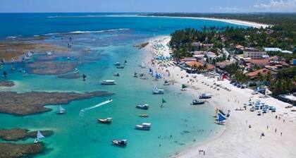 Cozy house on the beautiful beach of Porto de Galinhas, with a swimming pool, 800m from the beach.