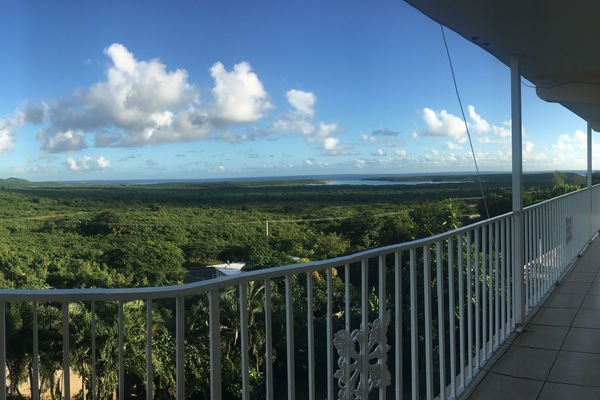 Large open private veranda
