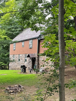 Property grounds - Tall pine house (Lake George)