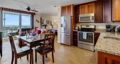 10th Floor, Sweeping Water Views, Walk to Beach, Free Parking & WiFi, Over $100 of Free Daily Activi