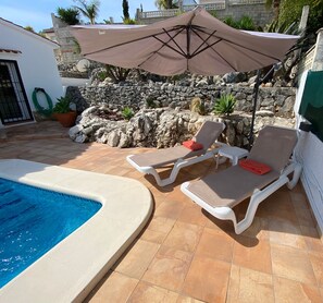 Outdoor pool - Magnificent villa with private swimming pool and breathtaking sea/mountain view  (Orba)
