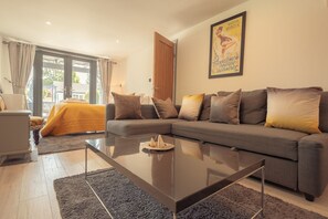 TV, DVD player, table football, ping pong