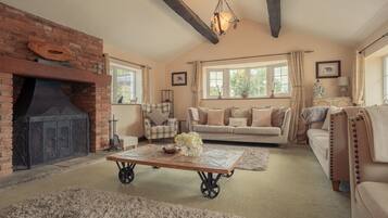 Televisión, reproductor de DVD, futbolito, mesa de ping pong