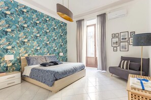 2 bedrooms, iron/ironing board, free WiFi, bed sheets - Green Apartment Catania (Catania)