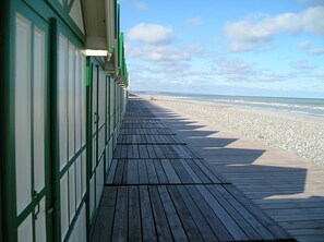 On the beach
