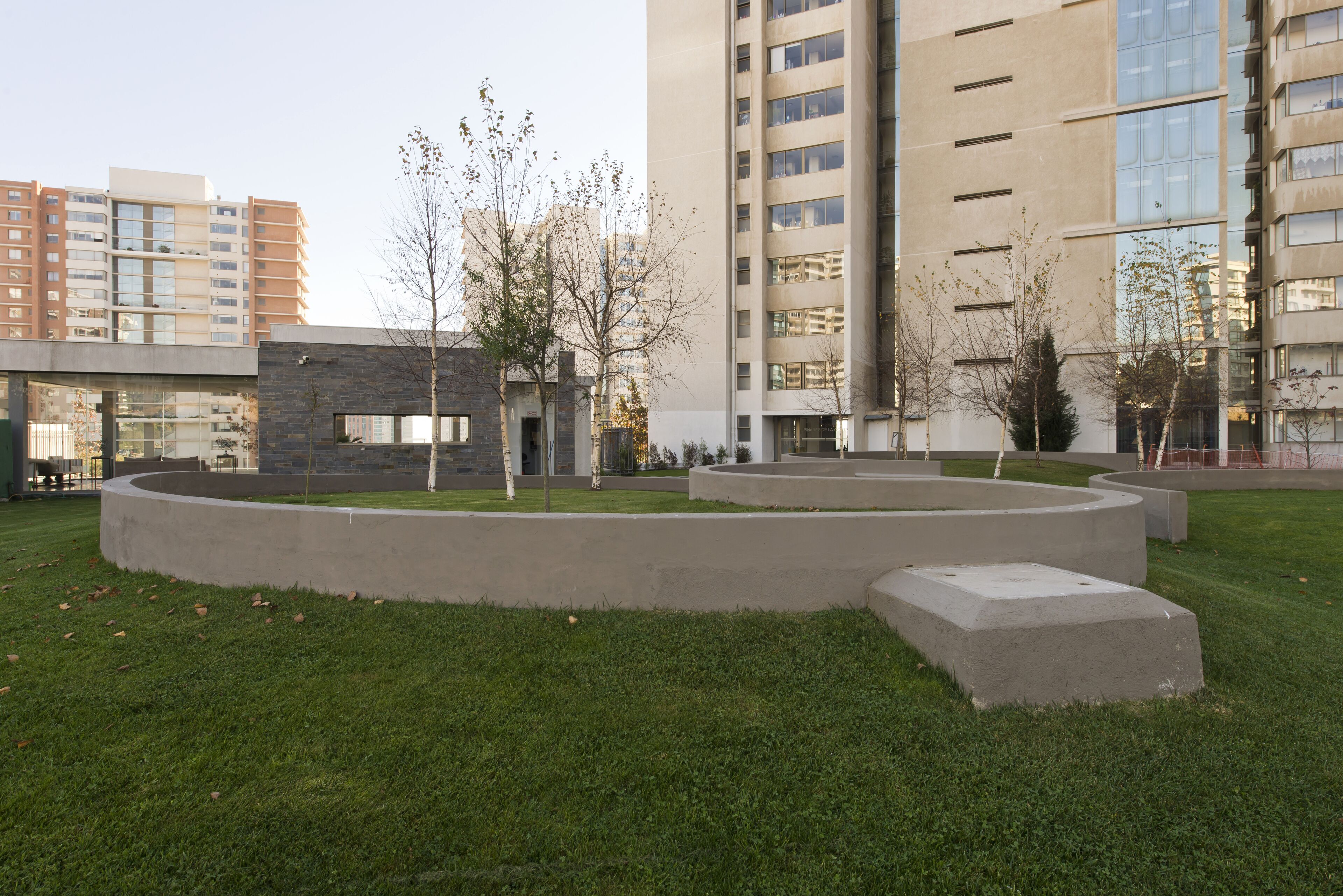 Enceinte de l’hébergement