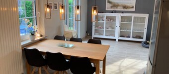 Holiday house with a large garden and sauna. Dogs welcome