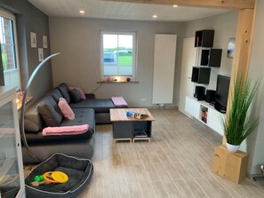 Smart TV, DVD player, stereo
