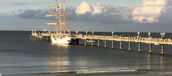 House in Binz, 3 bedrooms, 2 baths, central+quiet location,sauna,terrace,garden