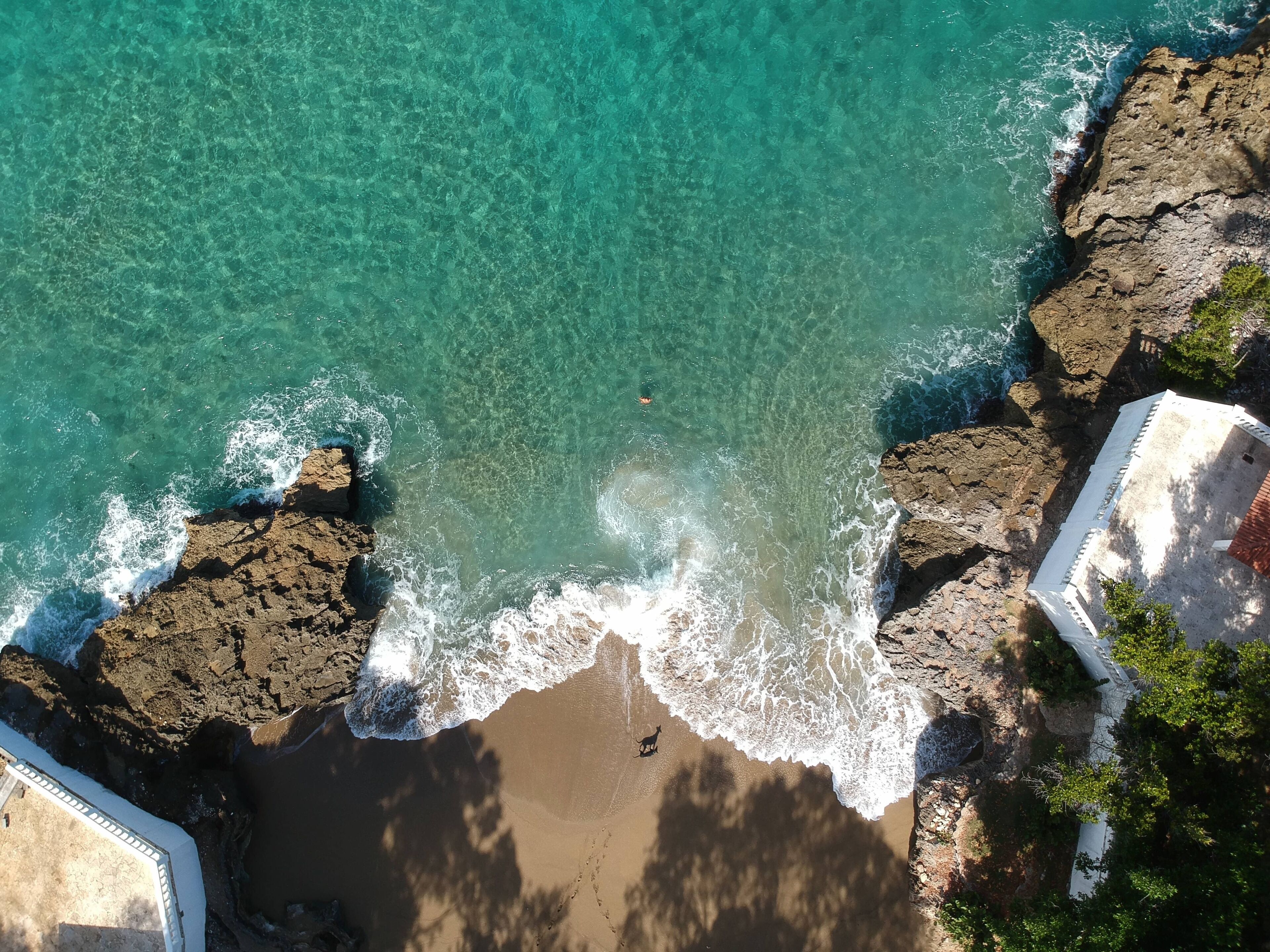 Nära stranden och strandhanddukar