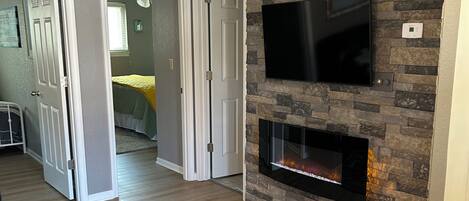 2 bedrooms, iron/ironing board, free WiFi, bed sheets