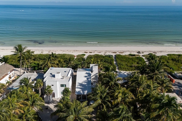 Aerial view of house