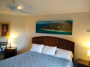 2 bedrooms, iron/ironing board, travel crib, WiFi