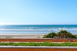 On the beach