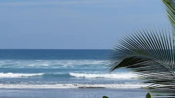 Plage, chaises longues, serviettes de plage