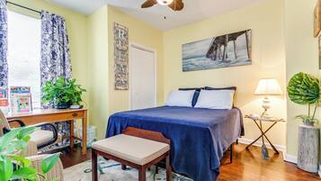 1 bedroom, desk, iron/ironing board, free WiFi