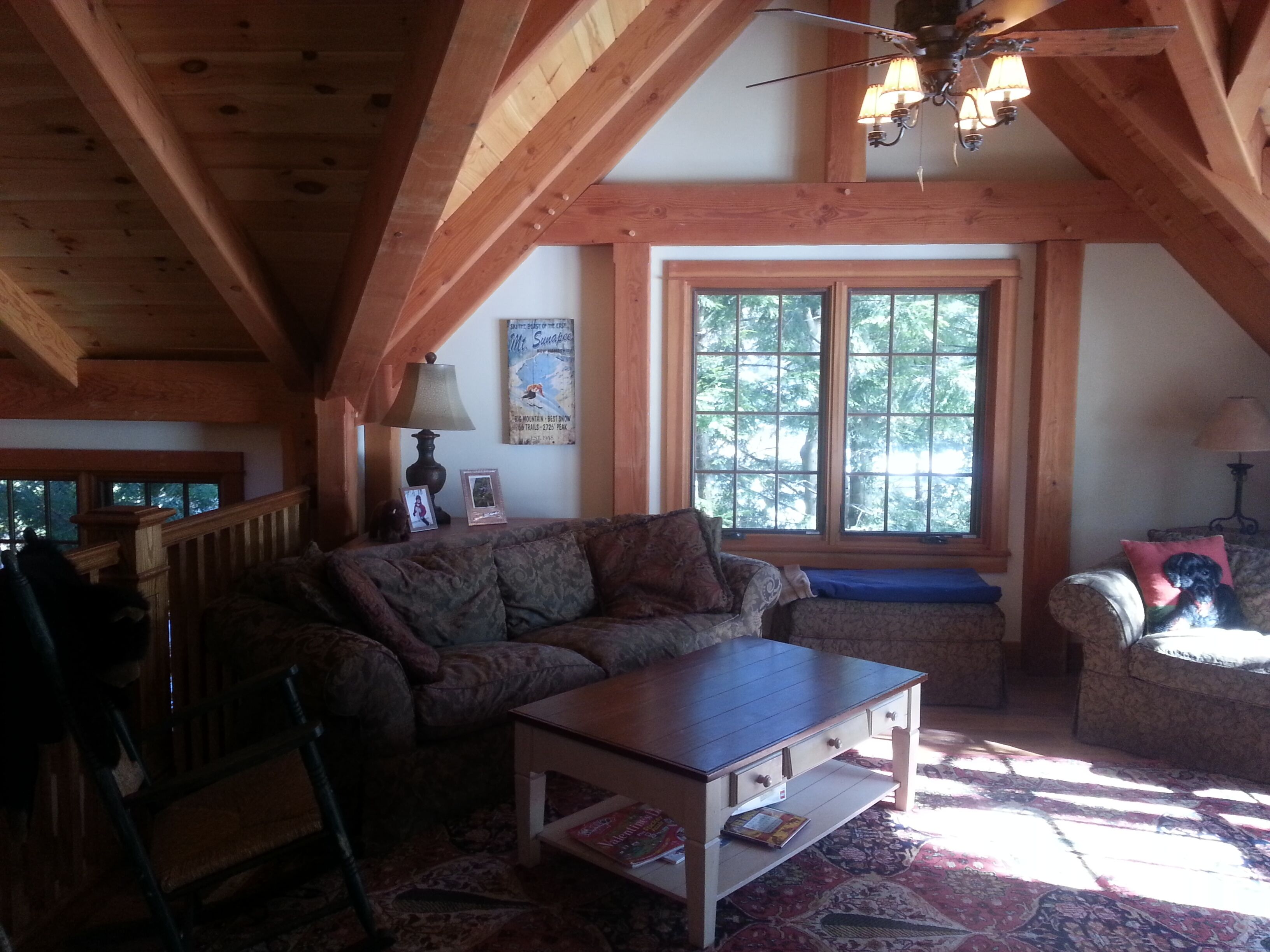 Second floor living room
