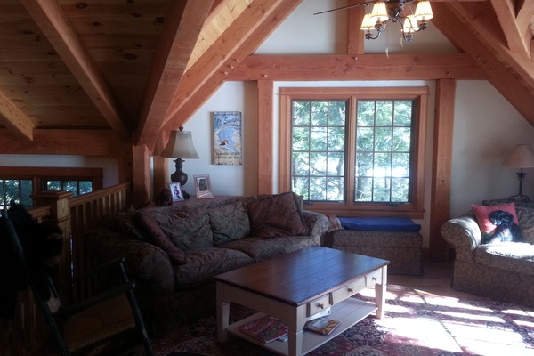 Second floor living room