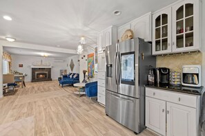 Deluxe House, 2 Bedrooms, Kitchen | Living area | 55-inch flat-screen TV with digital channels, TV, Netflix