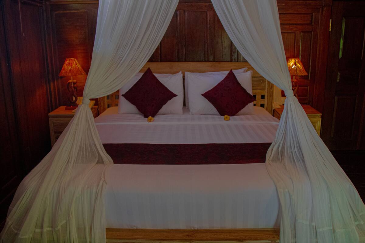 Casa de campo tradicional, vistas al jardín | 1 dormitorio, sábanas de algodón egipcio, ropa de cama de alta calidad