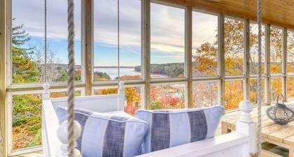 UUSI LUETTELO! Bayfront-koti, josta on näkymät 270 astetta, kansi ja kuisti - lähellä Pophamin rantaa